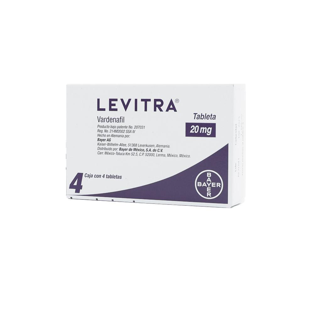 LEVITRA 20 MG 4 TAB