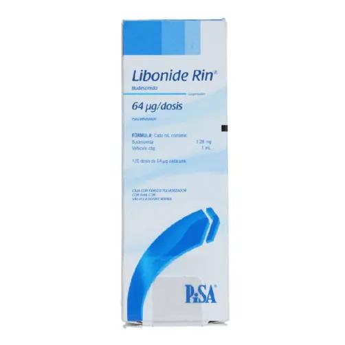 LIBONIDE RIN 1.28MG 120DOSIS 64MCG