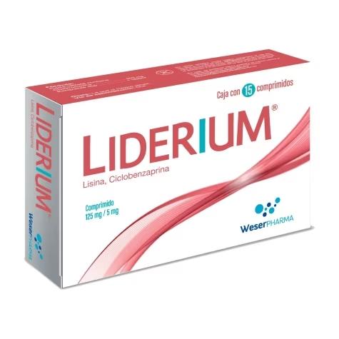 LIDERIUM 125/5 MG 15 CPR