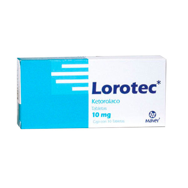 LOROTEC 10 TAB 10 MG