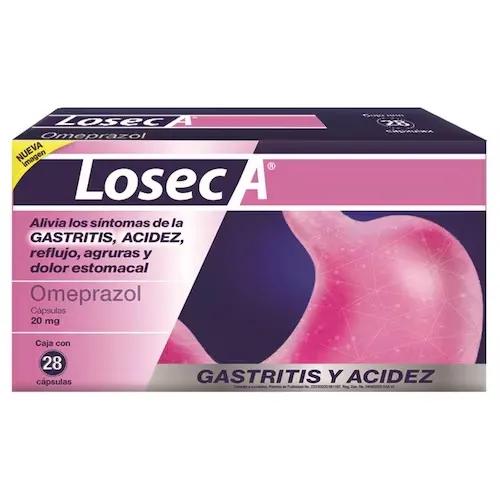 LOSECA 20 MG 28 CAPS