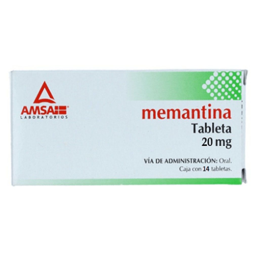 MEMANTINA 14 TAB 20 MG