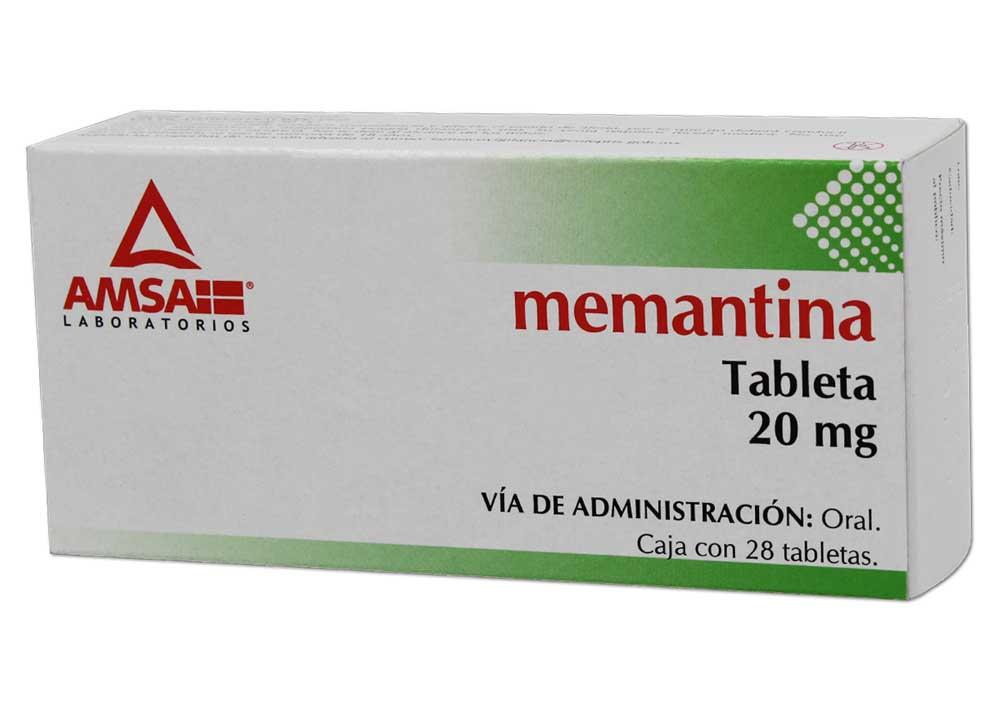 MEMANTINA 28 TAB 20 MG