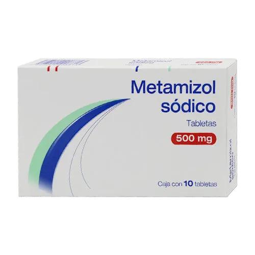 METAMIZOL 10 TAB 500 MG