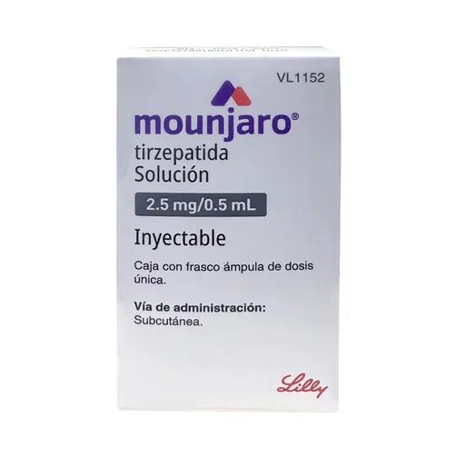 MOUNJARO 2.5MG/0.5ML SOL INY FA