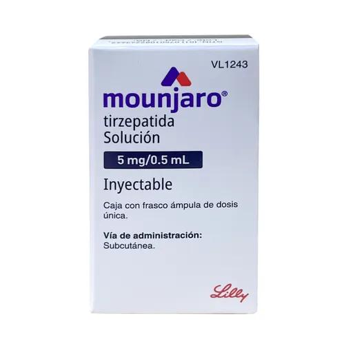 MOUNJARO 5MG/0.5ML SOL INY FA