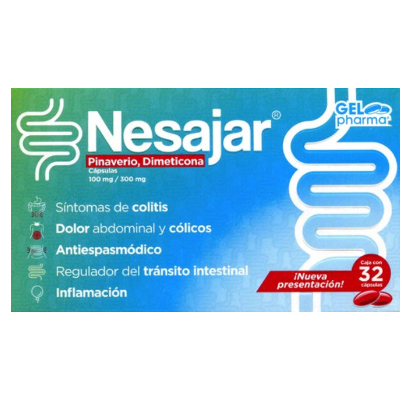 NESAJAR 32 CAPS 300/100 MG