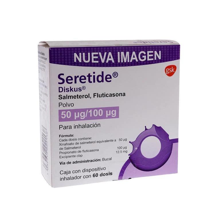 SERETIDE-DIS 50/100MG 60 DOSIS