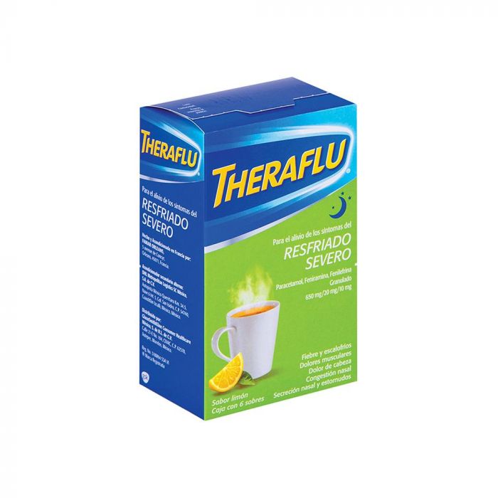 THERAFLU EX VERDE 6 SOB 10MG