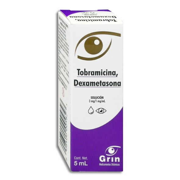 TROB/DEXAM 1 SOL OFT 3MG/1MG/5ML (GRIN)