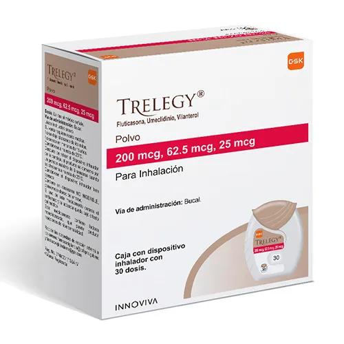 TRELEGY 200MCG INH 30 DOSIS PVO