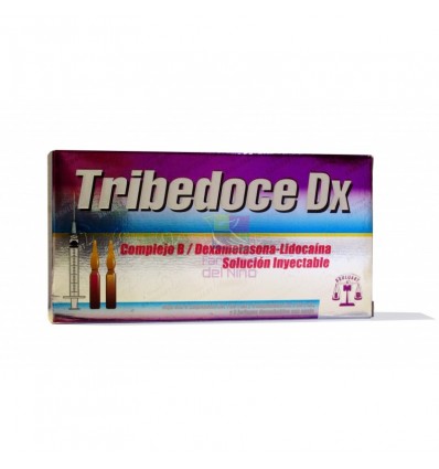TRIBEDOCE DX 3 AMP 100/100/5/4/30 MG