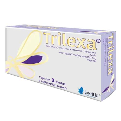 TRILEXA 800/300/100/100MG 3OV VAG