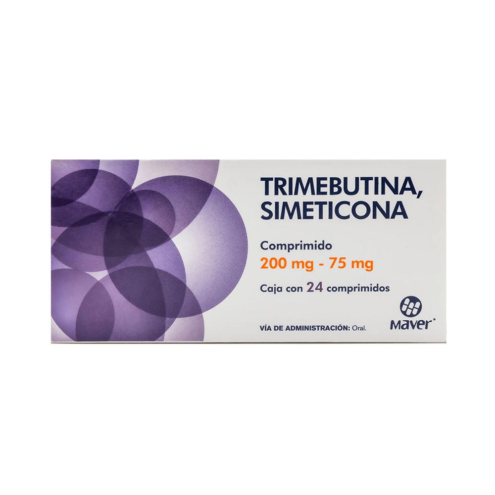 TRIMEBUT/SIMETIC 24 COMP 200MG/75 MG