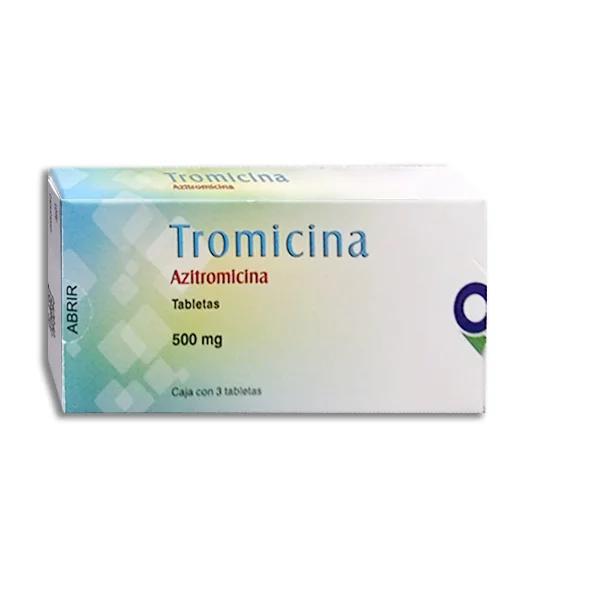 TROMICINA 3 TAB 500 MG