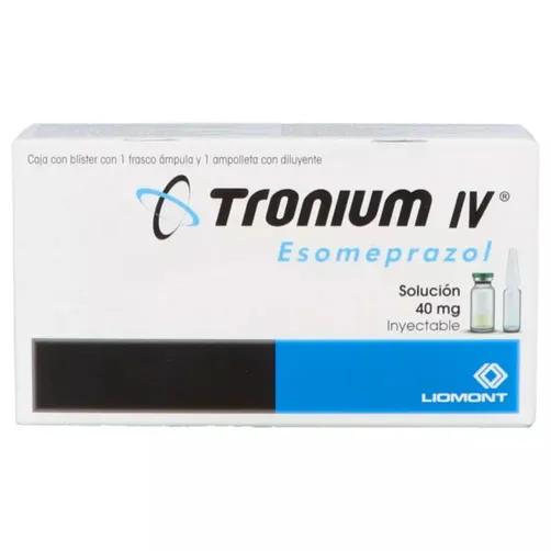 TRONIUM IV 40MG SOL INY FA Y AMP
