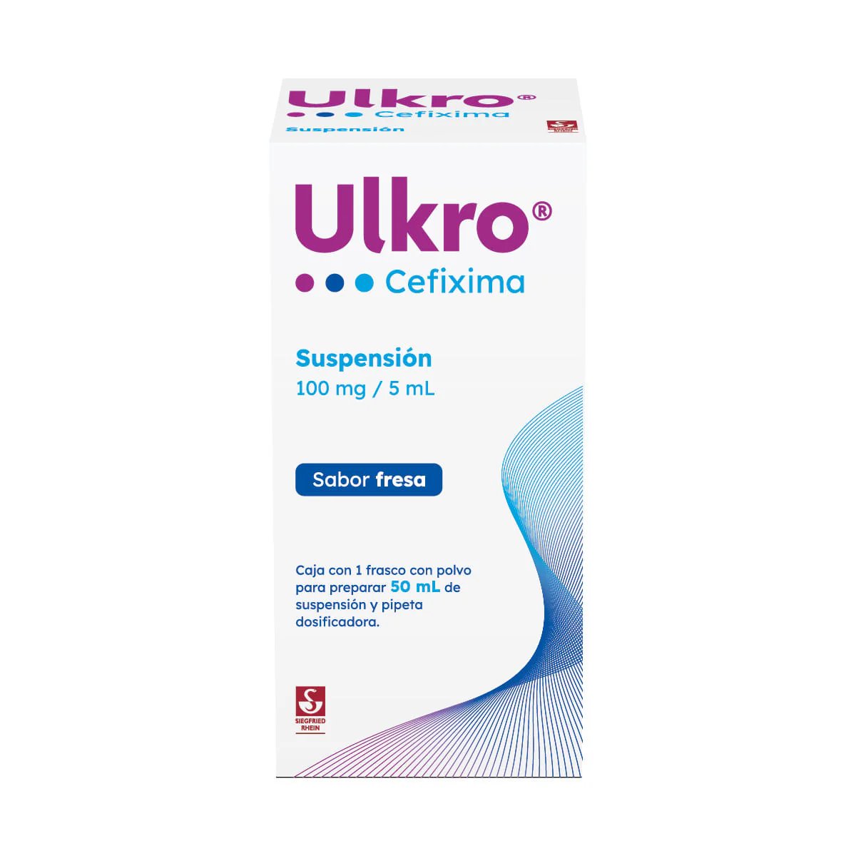 ULKRO 100MG/5ML SUSP FSA 50ML PVO