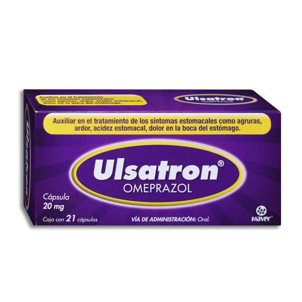 ULSATRON 21 CAPS 20 MG
