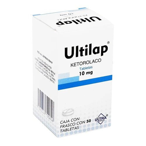 ULTILAP (KETOROLACO) 50 TAB 10 MG