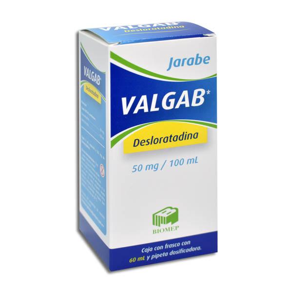 VALGAB 1 JBE 50MG/60 ML