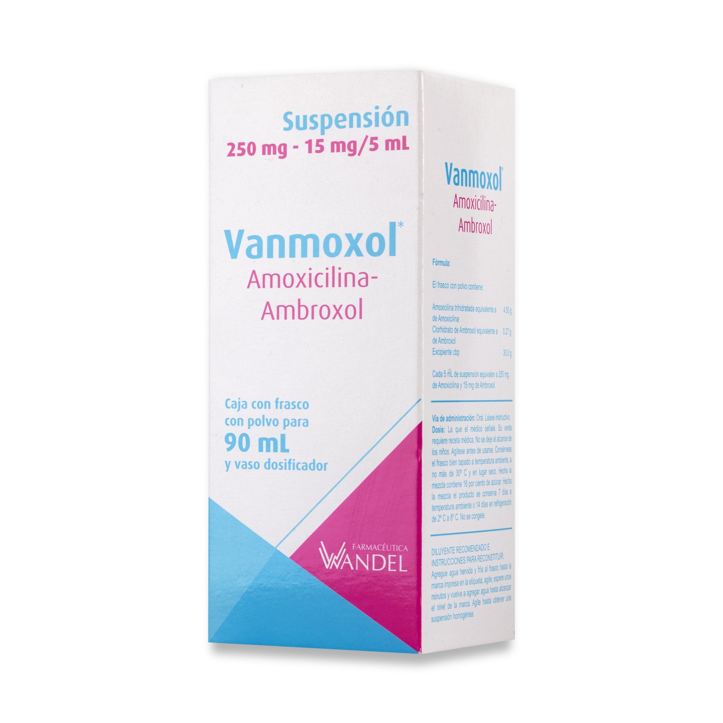 VANMOXOL 1 SUSP 250/15MG/5/90 ML