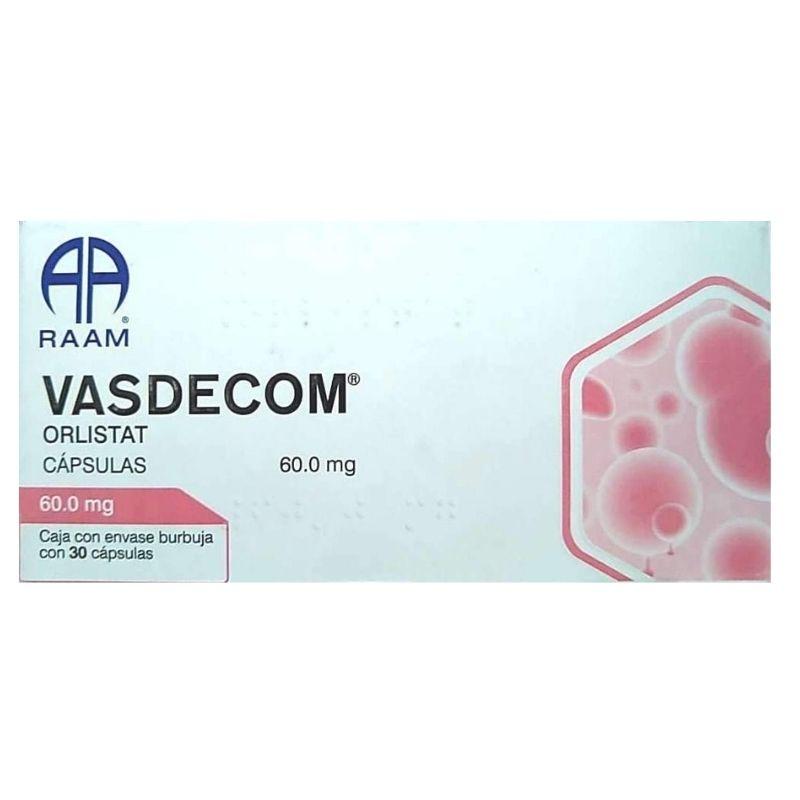 VASDECOM 30 CAPS 60 MG