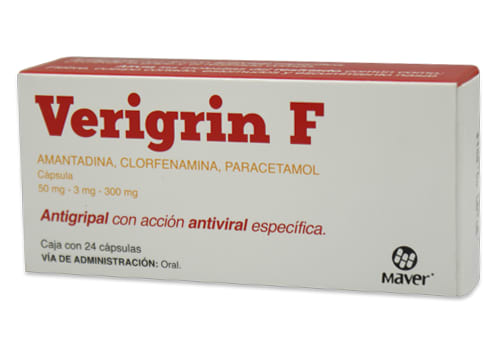 VERIGRIN F 24 CAPS 50/3/300MG