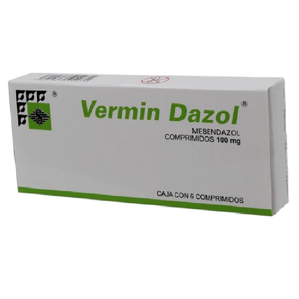 VERMINDAZOL 6 TAB 100 MG