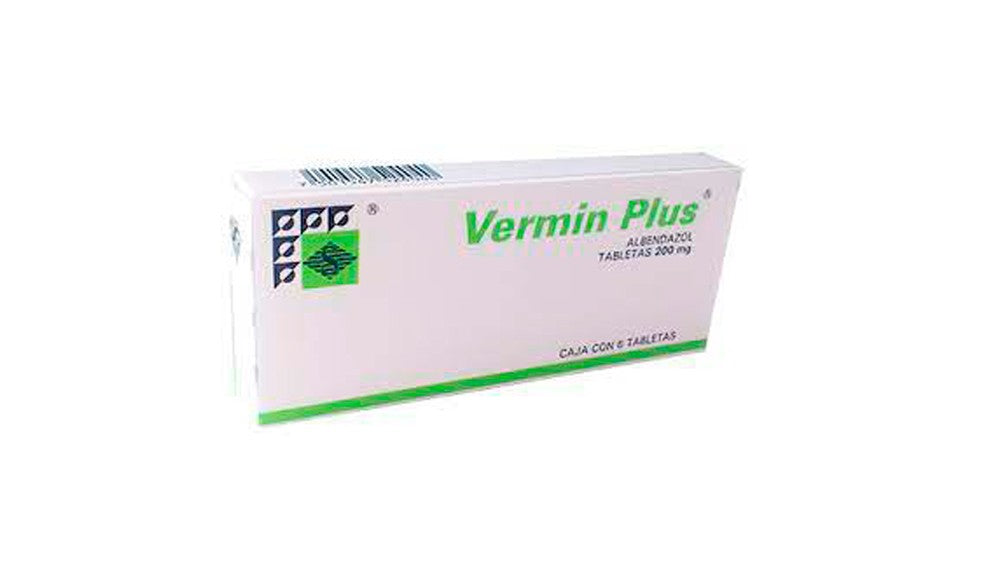 VERMIN PLUS 6 TAB 200 MG