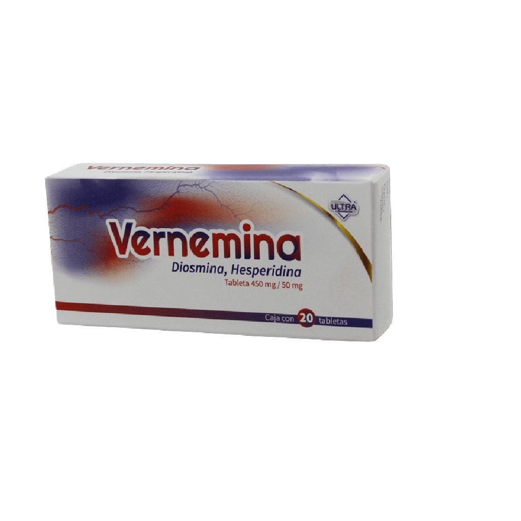 VERNEMINA 20 TAB 450/50 MG