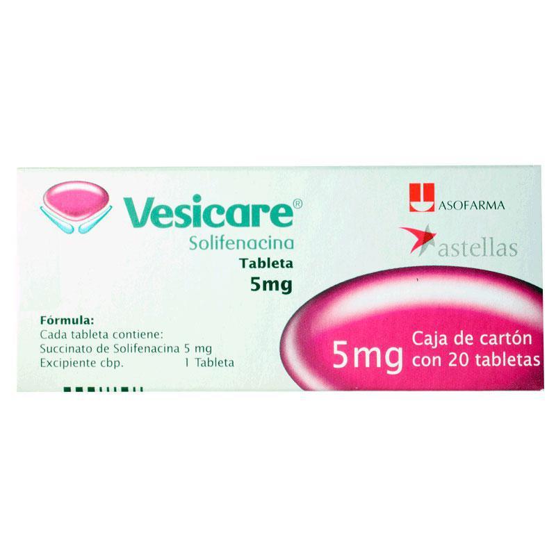 VESICARE 5MG TAB RECUB 20