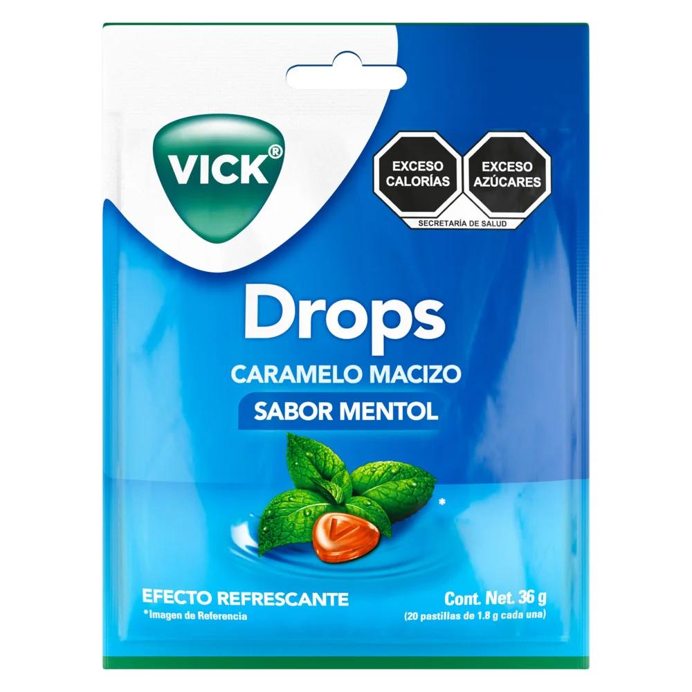 VICK DROPS MENTOL C/20PASTILLA S