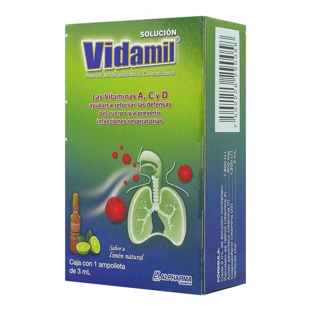 VIDAMIL 1 AMP 7800/600/1200 3 ML
