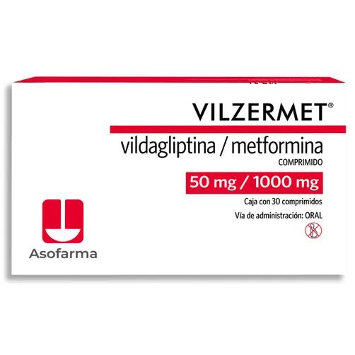 VILZERMET 50/1000 MG 30 CPR
