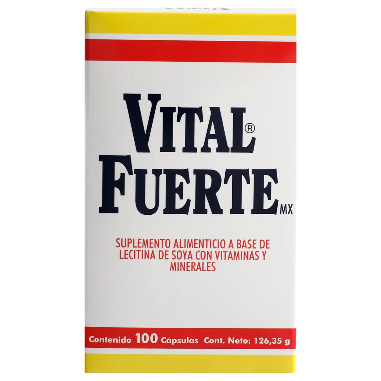 VITAL FUERTE MX SUP ALIM 100 CAPS