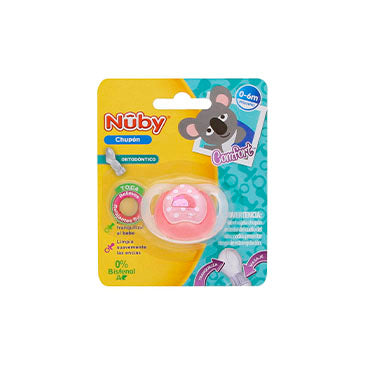 CHUPON NUBY ORTODONTICO 6-12MESES