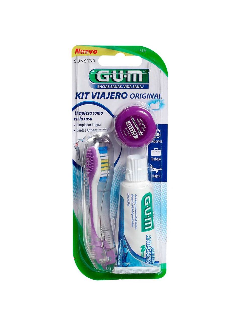 KIT DE VIAJE GUM 3PZAS