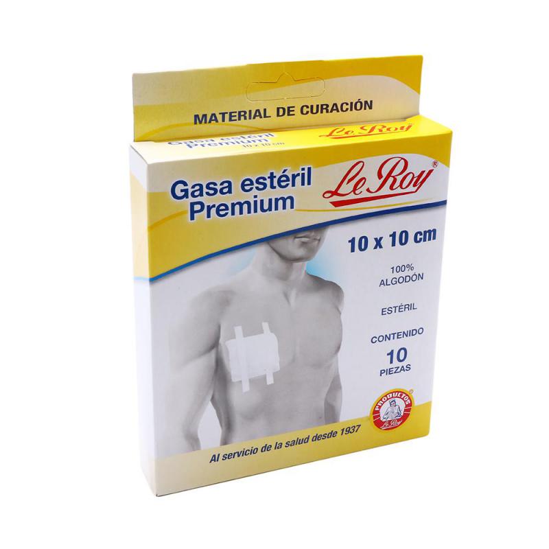GASA LE ROY 10X10CM C/10 GDE