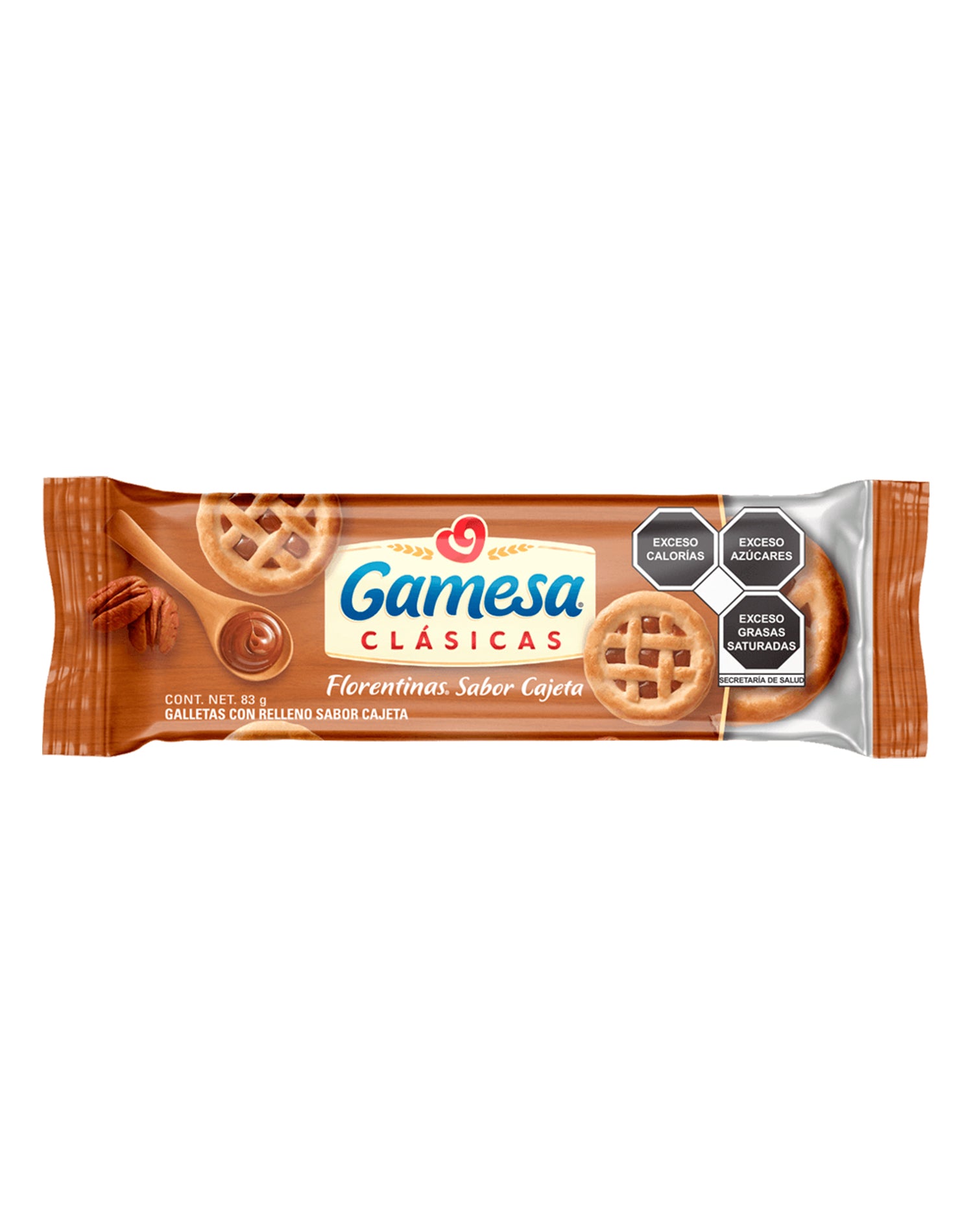 FLORENTINA GALLETAS CAJETA 83G