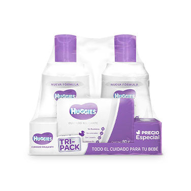 KIT HUGGIES S-LAVANDA CRA+SH+JBN