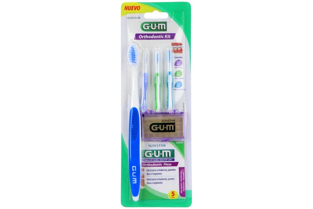 KIT GUM ORTODONCIA C/4 PZAS