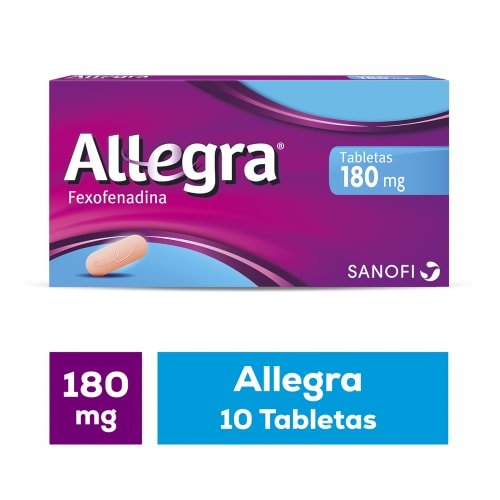ALLEGRA 10 COMP 180MG