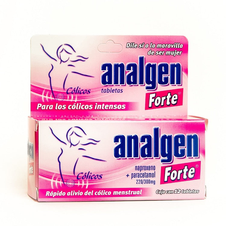 ANALGEN FORTE COL-MENST INT 12 TAB