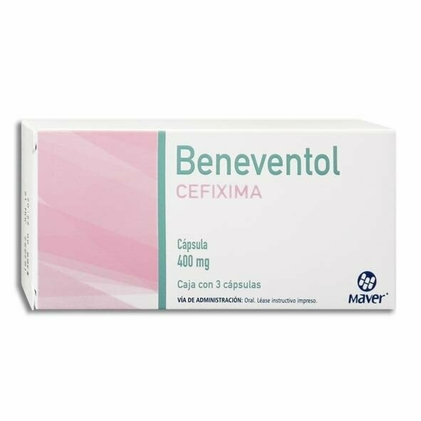 BENEVENTOL 3 CAP 400MG MAVER