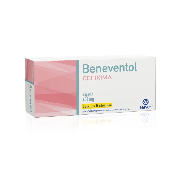 BENEVENTOL 6 CAP 400MG MAVER