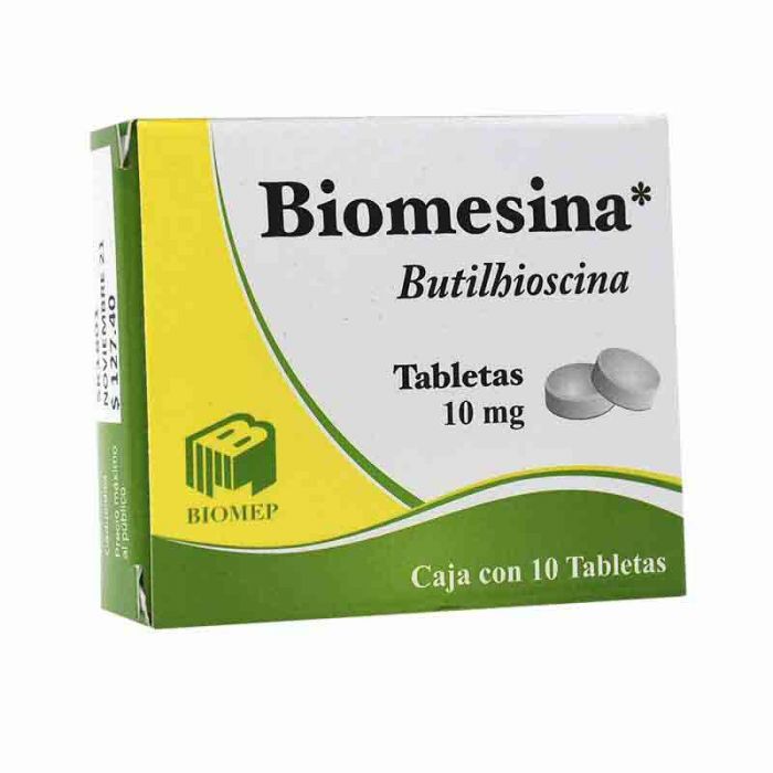 BIOMESINA 10 TAB 10MG BIOMEP