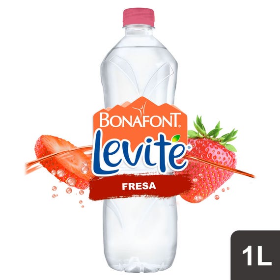 AGUA BONAFONT LEVITE FRESA 1 L