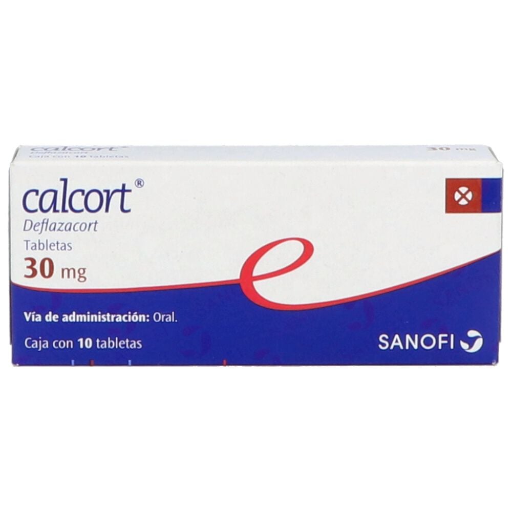 CALCORT 30 MG 10 TAB