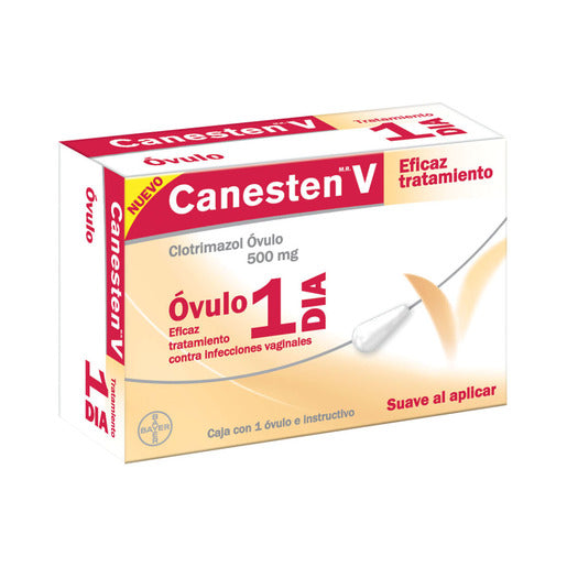 CANESTEN-V 500 MG 1 DIA 1 OV