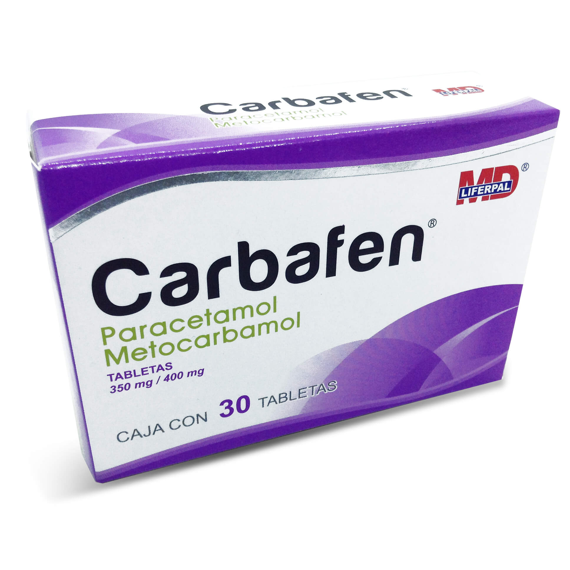 CARBAFEN 30 TAB 400/350MG
